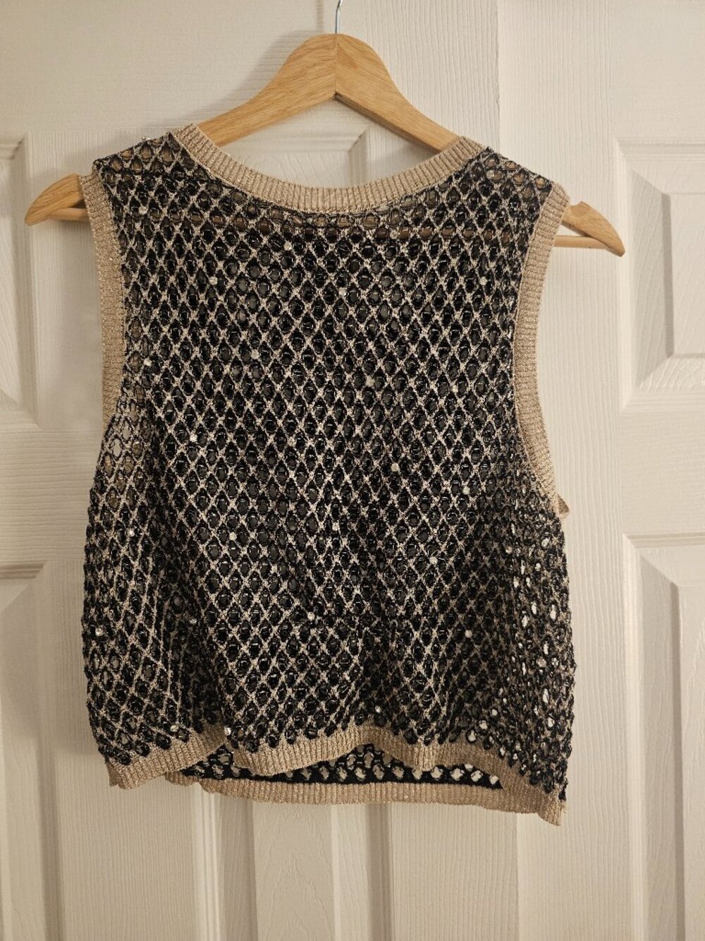 MANGO - SHEER TOP